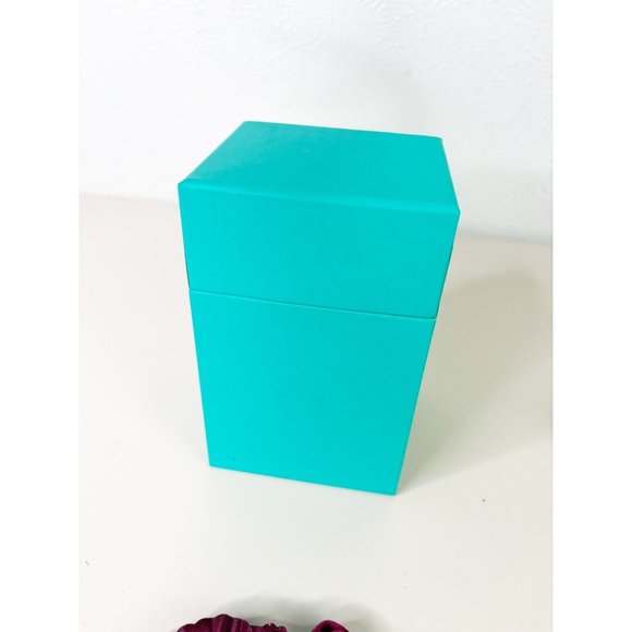 TIEKS Gavrieli Empty Shoe Box -Excellent-Maroon Flower, Pouch & Bag-No SHOES - Picture 5 of 7